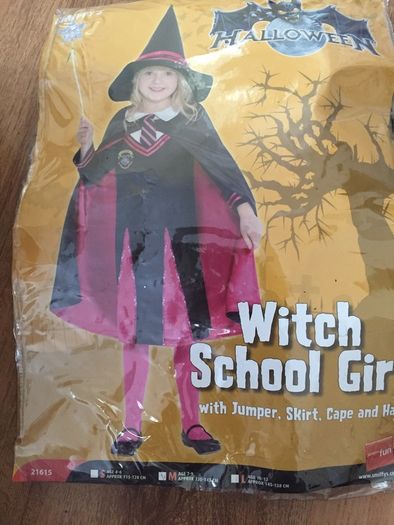 halloween witch school girl