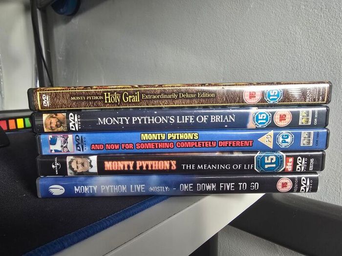 Monty Python DVD collection
