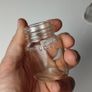 386 - Set of 2 Vintage Collectible Decorative Clear Glass Maclean Brand Stomach Powder Bottles Image 5
