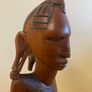 Vintage Ethnic African tribal warrior figure. Image 5