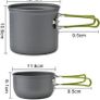 Picnic Camping Hiking Backpacking Pot Pan Cookware Outdoor Cooking bowl set (FREE POSTAGW) Image 5