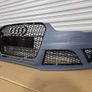 Rs4 Style Front Bumper for A4 B8.5 S4 Audi Honeycomb Grill Image 5