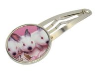 main image for ad Personalised Round Hairpin hair Accessory custom photo or image printed