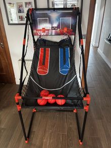 basketball game foosball/table top football and mini snooker