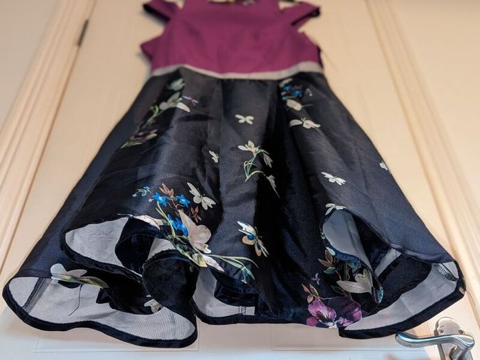 stunning floral midi dress from Marc Angelo
