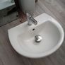 Full pedestal, basin & mirror Image 4