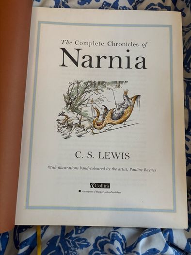 Vintage The Complete Chronicles of Narnia C. S. LEWIS Book