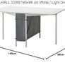 IKEA Extendable Table Image 3