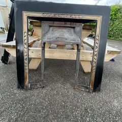 Cast iron fire