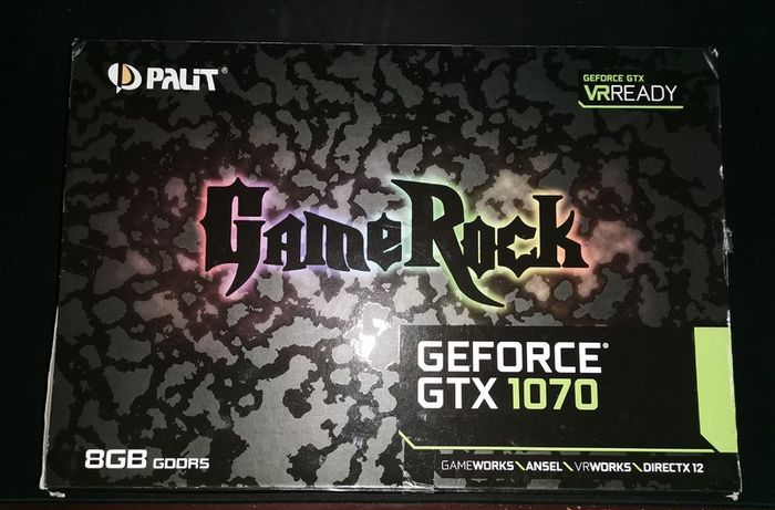 Palit 1070 Gamerock Edition