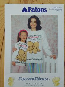 Knitting Pattern - Forever Friends