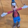 1970s Goofy Walt Disney Plastic String Puppet Image 2