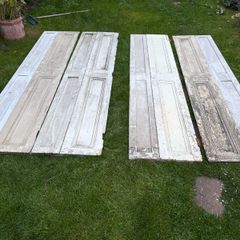 Two pairs of matching Victorian shutters