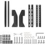 Universal TV Stand for 22"-80" LCD/LED TVs, Adjustable Height TV Riser, Supports Up to 50kg, Max VESA 800x400mm Image 5