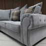 Verona Grey Scatter Cushions Sofa Image 3