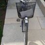 26" step-through E-bike, center stand, basket, powered lights and charger Image 5