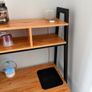 desk with shelves Image 3