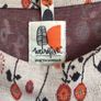 Weirdfish Ladies beige orange 3/4 Sleeve heavy jersey top size 14 includes postage Image 2