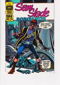 Sam Slade Robo Hunter #4 The Filby Case 1987 Quality Comic