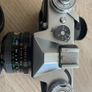 zenit-E camera with vivitar 28mm 2.8  and 2xLens Image 5