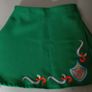 Childrens Green Irish Dance Skirt Image 4