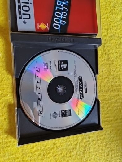 In cold blood PlayStation1 Ps1 PlayStation2 Ps2 games Original