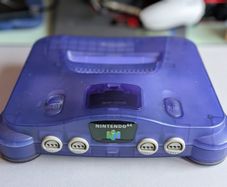 Nintendo 64 Funtastic PAL Console Only - Grape Purple