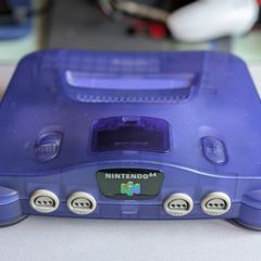 Nintendo 64 Funtastic PAL Console Only - Grape Purple