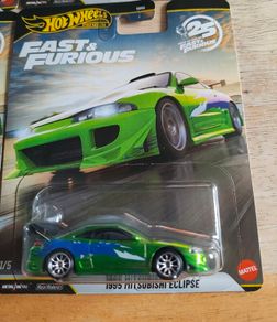 Hot wheels premium Fast and Furious 1995 Mitsubishi eclipse 1/5