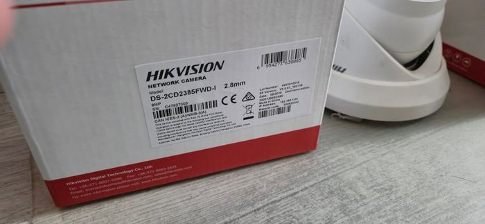 Hikvision 8MP (4K) Network Turret Camera (x2)