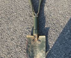 Military spade postage available