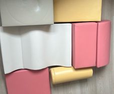 IGLU Soft Play Set 7 Pieces, Pastel Colours