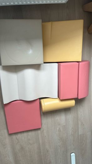 IGLU Soft Play Set 7 Pieces, Pastel Colours