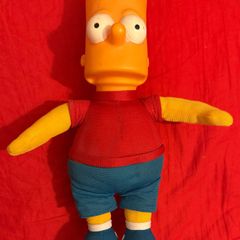 Vintage Bart Simpson plush
