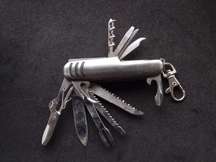 Multifunctional Vintage Folding Pocket-Knife