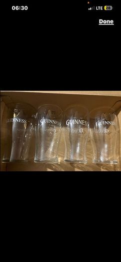 Guinness coors Heineken Murphy's Guinness peroni budweiser asahi Heineken coors tuborg outcider bulmers Paulaner pint beer glasses Jameson whisky glasses wine glasses red bull crystal glasses cognac gin glasses