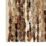 Rug Genuine Hair-on Leather 120x170 cm Brown/White Image 5