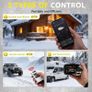 12V 24V 8KW Diesel Air Heater with Bluetooth App Remote Control for Car RV Van Caravan and Camping Image 7