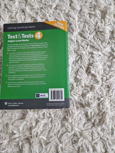 3 Maths Books leaving cert