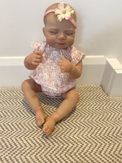 hand painted doll