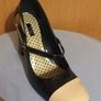 Vintage Style MARY JANE High Heel Patent Shoes 41 Image 5