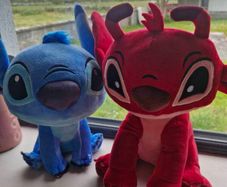 Stitch Angel teddies make noise