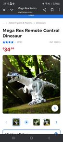 Mega Rex Remote Control Dinosaur