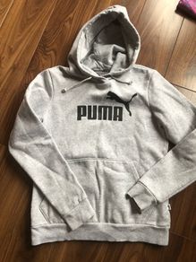 Ladies size 12 Grey Puma Hoodie