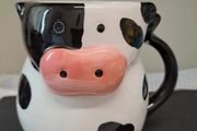 Cute Cow Shaped Ceramic Mug