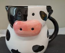 Cute Cow Shaped Ceramic Mug