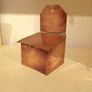 Antique Copper Salt Box. Image 2