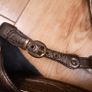 Clarks Bronze Metallic Leather T-Bar Strappy Sandals 6UK/39EU Image 3