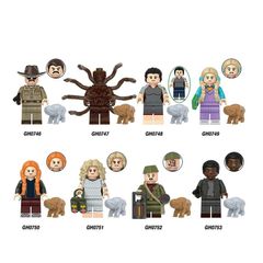 [8-Pack] Stranger Things Season 5 Minifigure Bundle