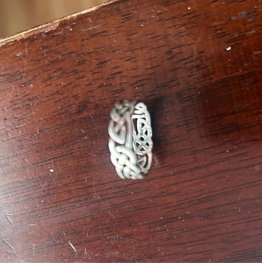 925 Sterling Silver Irish Celtic Ring